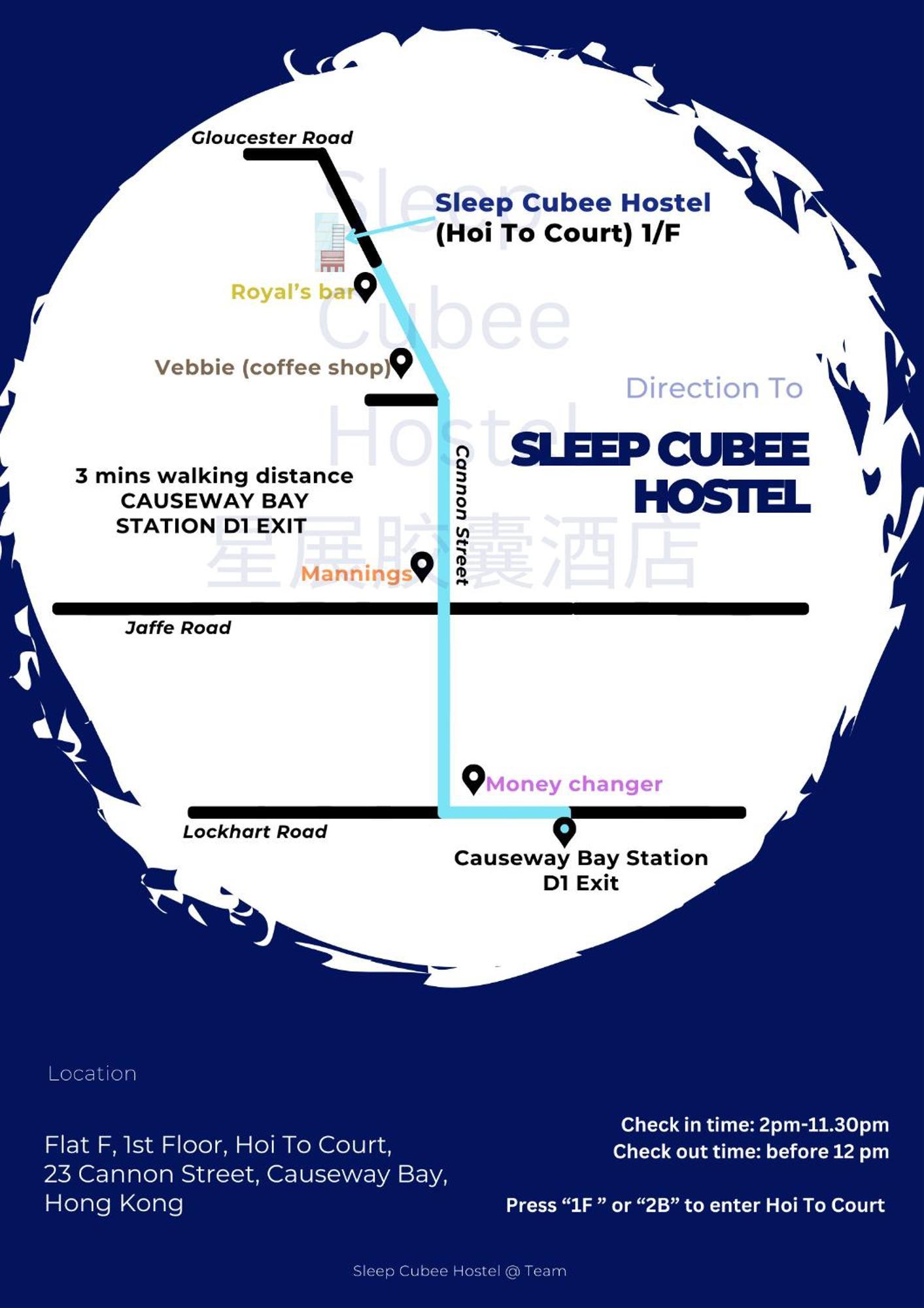 Sleep Cubee Hostel Hong Kong Bagian luar foto